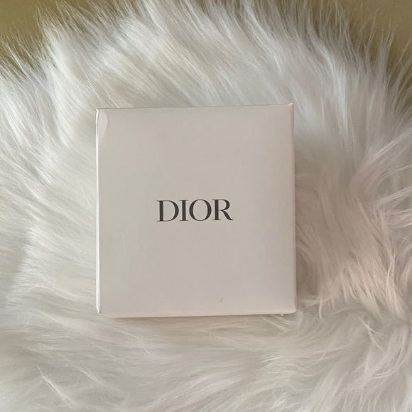 Dior jewelry/ makeup travel trousse pouch gold glitter new in box - Picture 8 of 8